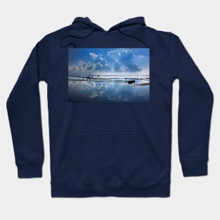 Mirroring the clouds - Messolonghi lagoon Hoodie